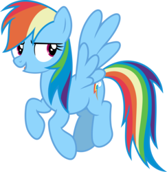 Size: 6000x6171 | Tagged: safe, artist:luckreza8, rainbow dash, g4, the crystalling, .svg available, absurd resolution, female, flying, inkscape, looking back, open mouth, simple background, solo, transparent background, vector