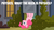 Size: 1245x700 | Tagged: safe, edit, edited screencap, screencap, pinkie pie, a friend in deed, g4, caption, door, female, gravity, image macro, in which pinkie pie forgets how to gravity, meme, pinkie being pinkie, pinkie physics, question, solo