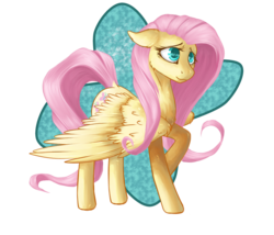 Size: 1000x857 | Tagged: safe, artist:mpsins, fluttershy, g4, female, solo