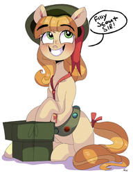 Size: 2307x3000 | Tagged: safe, artist:mili-kat, tag-a-long, g4, female, filly guides, freckles, high res, solo, thin mint