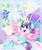 Size: 5000x6000 | Tagged: safe, artist:meganlovesangrybirds, princess flurry heart, alicorn, pony, g4, my little pony: friendship is magic, the crystalling, absurd resolution, adorable face, baby, baby blanket, baby flurry heart, baby pony, blanket, cloth diaper, crib, crib blanket, crystal heart, cute, cute baby, daaaaaaaaaaaw, diaper, diapered, diapered filly, embroidered blanket, embroidery, female, filly, flurrybetes, happy, happy baby, infant, light pink cloth diaper, light pink diaper, looking at something, magic, newborn, open mouth, pillow, reaching up, safety pin, scene interpretation, signature, snow, snowflake, solo, telekinesis, weapons-grade cute