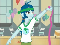 Size: 1024x768 | Tagged: safe, screencap, captain planet, equestria girls, g4, my little pony equestria girls, background human, cropped, streamers, time to come together