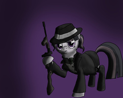 Size: 5906x4724 | Tagged: safe, artist:animanatole, twilight sparkle, g4, 4chan, absurd resolution, female, mobster, solo