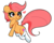 Size: 1500x1200 | Tagged: safe, artist:turtlefarminguy, scootaloo, pegasus, pony, g4, clothes, cute, cutealoo, cutie mark, female, filly, foal, heart, raised hoof, simple background, socks, solo, the cmc's cutie marks, transparent background, white socks