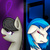 Size: 2500x2500 | Tagged: safe, artist:applejacks2, dj pon-3, octavia melody, vinyl scratch, i am octavia, g4, crying, high res