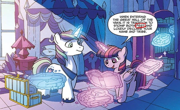 Safe Artist Tony Fleecs Idw Official Comic Shining Armor