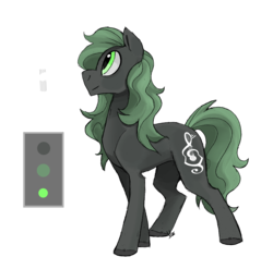 Size: 2964x2928 | Tagged: safe, artist:thevixvix, oc, oc only, oc:viridian strings, high res, male, reference sheet, simple background, transparent background, unshorn fetlocks