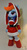 Size: 1023x1920 | Tagged: safe, artist:ketika, rainbow dash, anthro, g4, anthro plushie, boots, christmas, clothes, female, hat, irl, photo, plushie, santa costume, santa hat, solo, standing, traditional art