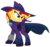 Size: 924x864 | Tagged: safe, artist:joeycrick, artist:light262, mare do well, sunset shimmer, pony, g4, alternate universe, fanfic art, female, simple background, solo, sunset do well, transparent background