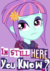 Size: 384x552 | Tagged: safe, sunny flare, equestria girls, g4, clothes, crystal prep academy uniform, expand dong, exploitable meme, meme, sad, school uniform, text