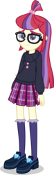 Size: 1555x5000 | Tagged: safe, artist:xebck, moondancer, equestria girls, g4, clothes, crystal prep academy uniform, equestria girls-ified, female, school uniform, simple background, solo, transparent background, vector