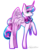 Size: 1024x1024 | Tagged: safe, artist:sophiaarts, princess flurry heart, alicorn, pony, g4, season 6, concave belly, female, long legs, older, older flurry heart, solo