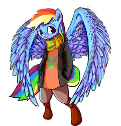 Size: 1501x1558 | Tagged: safe, artist:red, rainbow dash, anthro, g4, female, solo