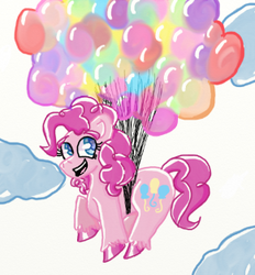 Size: 291x313 | Tagged: safe, artist:pinkie fry, pinkie pie, g4, female, solo