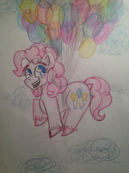 Size: 500x667 | Tagged: safe, artist:pinkie fry, pinkie pie, g4, female, solo