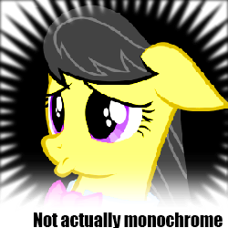 Size: 250x250 | Tagged: safe, octavia melody, derpibooru, g4, meta, not monochrome, spoiler tag, spoilered image joke