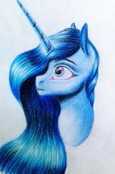 Size: 1112x1680 | Tagged: safe, artist:akrilacketmen, princess luna, g4, female, solo