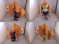 Size: 1024x769 | Tagged: safe, artist:little-broy-peep, adagio dazzle, equestria girls, g4, my little pony equestria girls: rainbow rocks, clothes, equestria girls ponified, irl, photo, plushie, ponified, solo