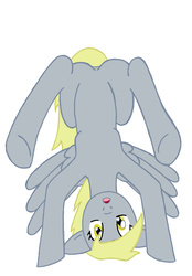 Size: 2120x3052 | Tagged: safe, artist:irkengeneral, derpy hooves, pegasus, pony, g4, female, handstand, mare, solo