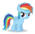 Size: 3043x3000 | Tagged: safe, artist:sollace, rainbow dash, pony, g4, :t, cute, dashabetes, female, filly, filly rainbow dash, glare, high res, i'm not cute, looking at you, nose wrinkle, pouting, scrunchy face, show accurate, simple background, solo, transparent background, vector, younger