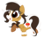 Size: 704x604 | Tagged: safe, artist:pepooni, oc, oc only, oc:honeycrisp, solo