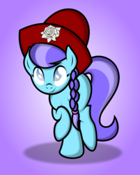 Size: 1767x2195 | Tagged: safe, artist:ideltavelocity, lily dache, g4, hat, solo