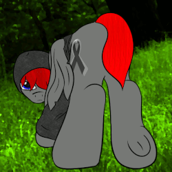 Size: 600x600 | Tagged: safe, artist:scarrly, oc, oc only, oc:fleet, pegasus, pony, animated, butt, clothes, hoodie, male, plot, solo, stallion, sweater, tail, tail wag, underhoof