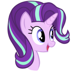 Size: 900x855 | Tagged: dead source, safe, artist:breezyblueyt, starlight glimmer, g4, season 6, female, new hairstyle, simple background, solo, transparent background, vector