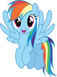 Size: 3680x5000 | Tagged: safe, artist:dashiesparkle, rainbow dash, pegasus, pony, g4, :d, absurd resolution, cute, dashabetes, female, looking at you, simple background, solo, transparent background, vector