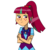 Size: 894x894 | Tagged: safe, artist:ninjawoodpeckers91, sour sweet, equestria girls, g4, my little pony equestria girls: friendship games, female, simple background, solo, transparent background, vector