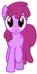 Size: 2231x4388 | Tagged: safe, artist:estories, berry punch, berryshine, earth pony, pony, g4, berrybetes, cute, female, looking at you, simple background, solo, transparent background, vector