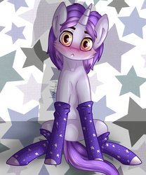 Size: 2500x3000 | Tagged: safe, artist:hopelesslittlepony, oc, oc only, pony, clothes, high res, socks, solo
