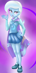 Size: 632x1264 | Tagged: safe, artist:nevera573, trixie, equestria girls, g4, female, looking at you, solo