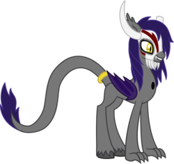 Size: 3332x3150 | Tagged: safe, artist:ash diamond, oc, oc only, oc:lilynette scarlet, bat pony, pony, bleach (manga), high res, hollow, simple background, smiling, solo, transparent background, vector