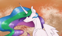 Size: 1228x720 | Tagged: safe, artist:cielthekitten, princess celestia, g4, female, solo