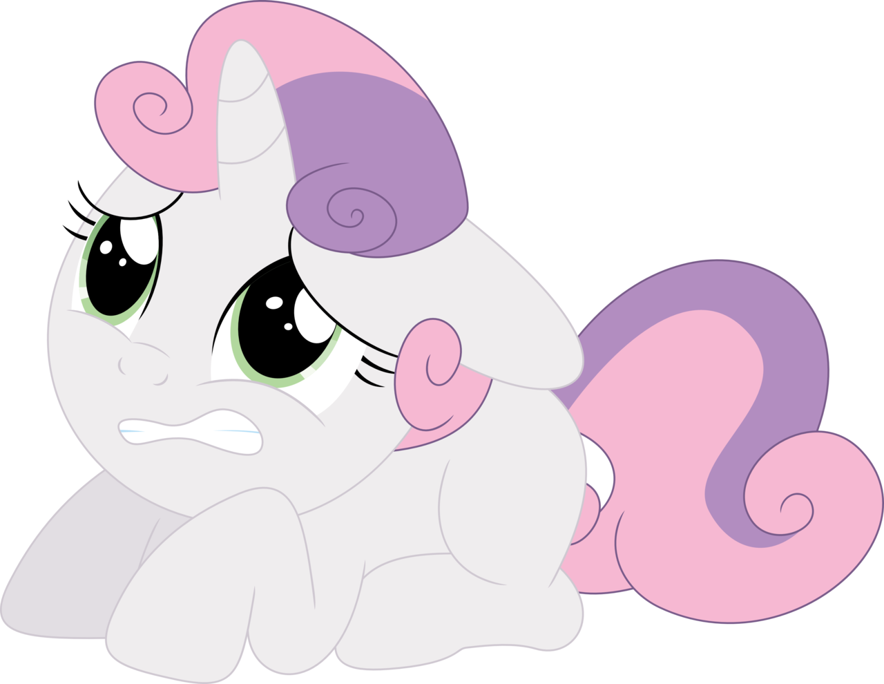 Sweetie Belle Thinking