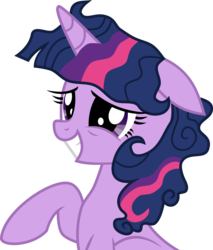 Size: 5081x5963 | Tagged: safe, artist:lunarina, twilight sparkle, alicorn, pony, castle sweet castle, g4, absurd resolution, female, mare, messy mane, simple background, solo, transparent background, twilight sparkle (alicorn), vector