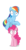 Size: 560x1080 | Tagged: safe, artist:ivacatherianoid, pinkie pie, rainbow dash, g4, adobe flash, flash puppet, shocked, simple background, thousand yard stare, transparent background, vector