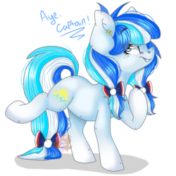 Size: 4096x4096 | Tagged: safe, artist:doodlehorse, oc, oc only, absurd resolution, bow, earring, hair bow, piercing, solo, tail bow