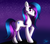 Size: 1024x896 | Tagged: safe, artist:hoodiefoxy, oc, oc only, oc:sirius dusk, digital art, magenta eyes, mane, night, stars, tail