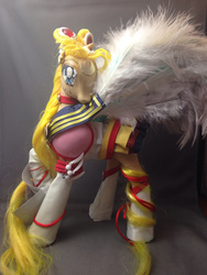 Size: 570x760 | Tagged: safe, brushable, creepy, irl, photo, sailor moon (series), toy