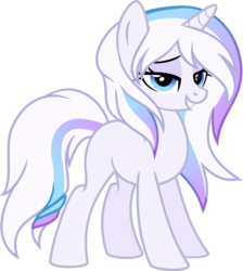 Size: 1600x1785 | Tagged: safe, artist:sugguk, oc, oc only, pony, unicorn, blank flank, solo