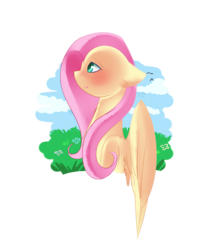 Size: 2945x3592 | Tagged: safe, artist:kurochhi, fluttershy, g4, female, high res, portrait, solo