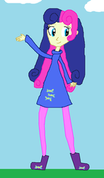 Size: 508x864 | Tagged: safe, artist:emilythebrawler1, bon bon, sweetie drops, equestria girls, g4, ms paint