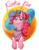 Size: 900x1140 | Tagged: safe, artist:random-gal, gummy, pinkie pie, g4, balloon