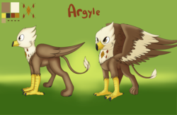 Size: 1280x828 | Tagged: safe, artist:swiftsketchpone, oc, oc only, oc:argyle, griffon, reference