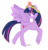 Size: 950x996 | Tagged: safe, artist:laylanie, twilight sparkle, alicorn, pony, g4, big crown thingy, element of magic, female, mare, simple background, solo, transparent background, twilight sparkle (alicorn)