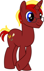 Size: 592x953 | Tagged: safe, artist:gingerscribbs, oc, oc only, oc:circuit breaker, pony, unicorn, inkscape, ponyscape, simple background, solo, transparent background, vector