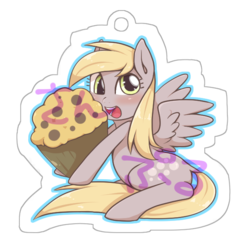 Size: 619x613 | Tagged: safe, artist:kiriya, derpy hooves, pegasus, pony, g4, female, mare, solo