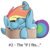 Size: 1014x977 | Tagged: dead source, safe, artist:jittery-the-dragon, rainbow dash, pony, g4, box, eyes closed, female, flexible, pony in a box, prone, simple background, sleeping, sleepy pony positions, solo, transparent background, underhoof, unusual sleeping position